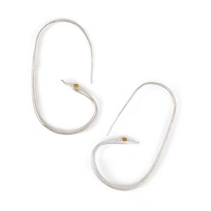 Handmade Sterling Silver Snake Earrings ❗Host Pick❗